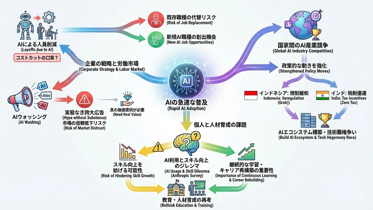 AIがもたらす労働市場と国家経済の変革