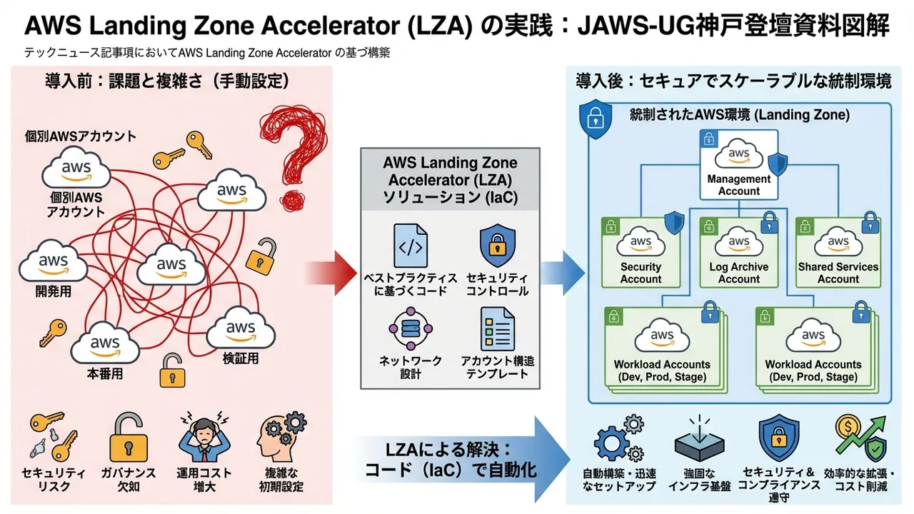 JAWS-UG神戸での登壇資料：AWS Landing Zone Accelerator (LZA) の実践