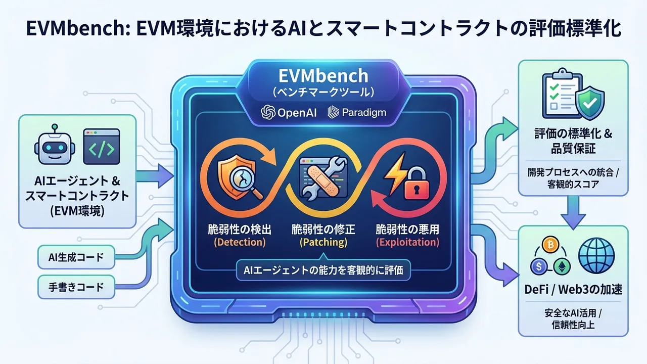 OpenAIによるEVMベンチマークツールの発表