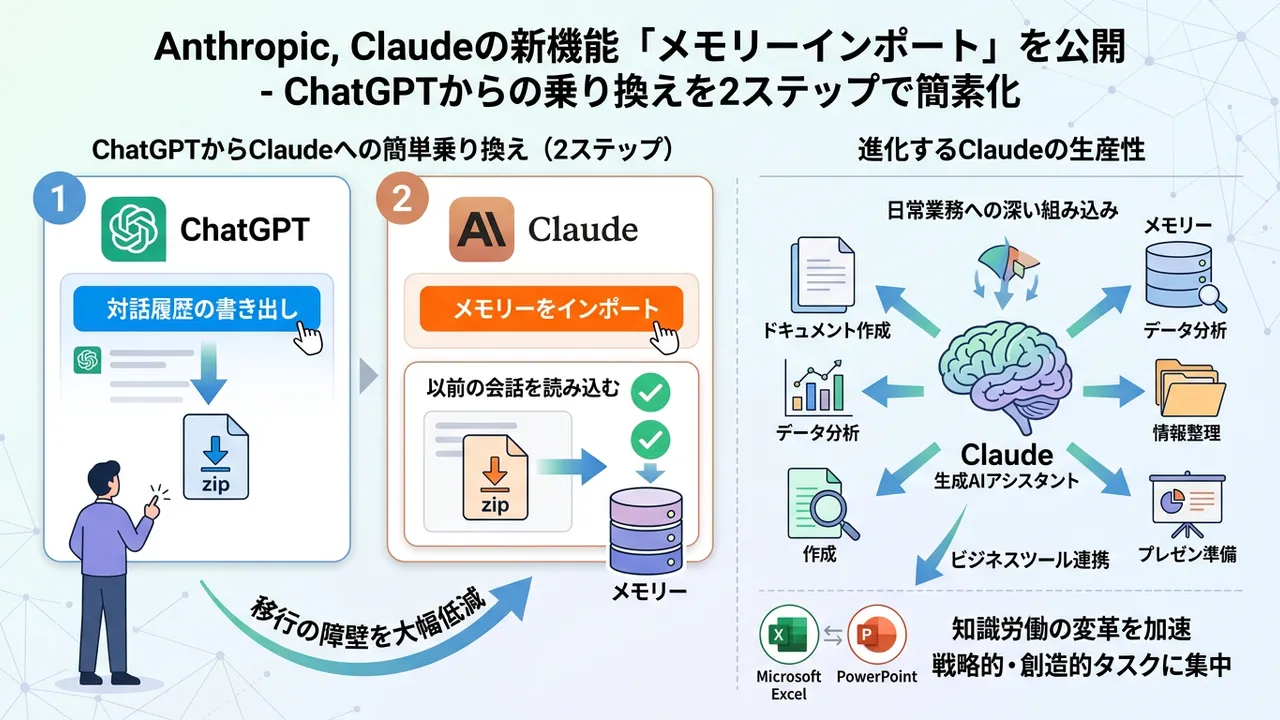 Claudeの新機能と企業連携による業務効率化の加速