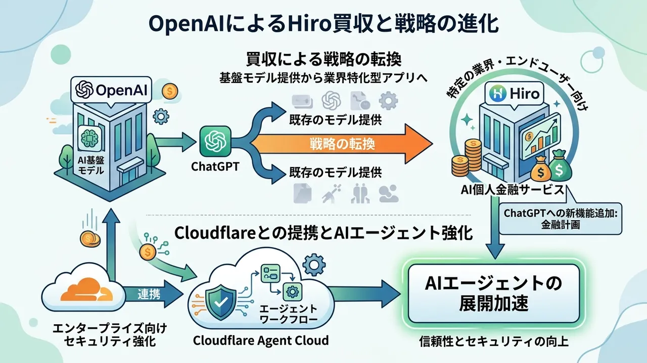 OpenAIの戦略的買収とエージェントワークフロー推進