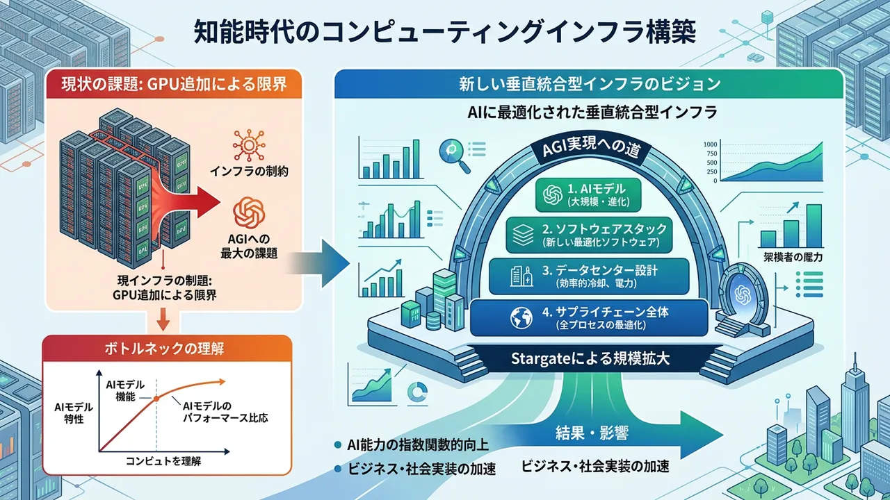 OpenAIが語る、知能時代のコンピューティングインフラ構築の重要性