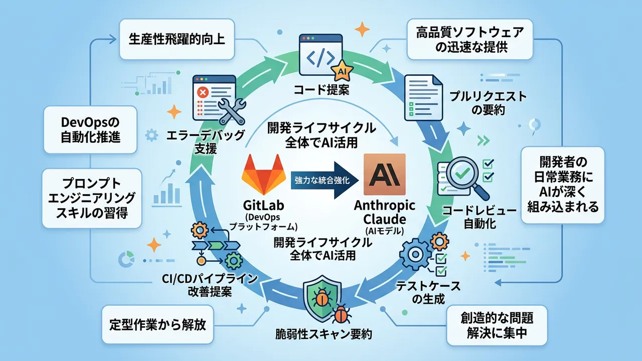 GitLab、AnthropicのAIモデル「Claude」との統合を強化