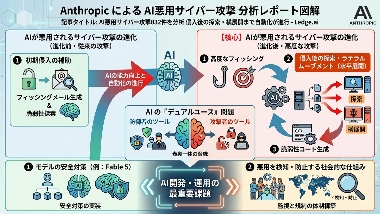 AIによるサイバー攻撃の進化と、Anthropicの安全対策