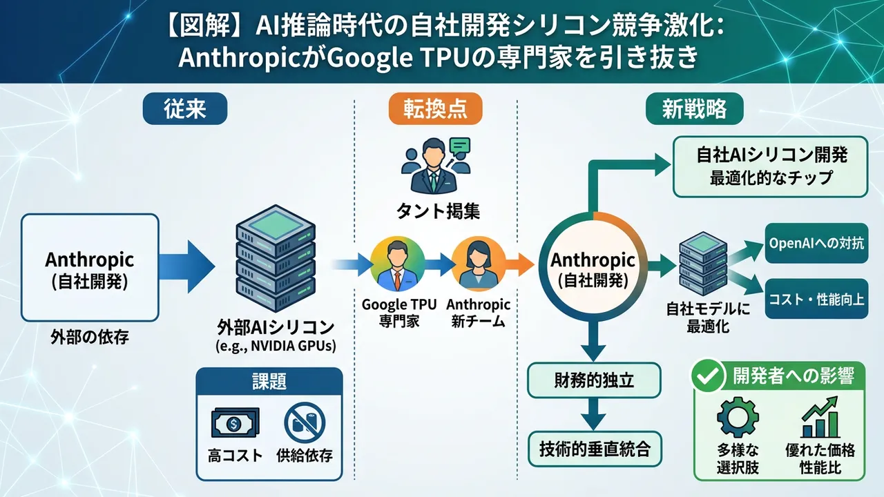 Anthropic、IPO準備と独自シリコン開発でOpenAIを猛追